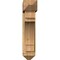 Ekena Millwork Merced Arts and Crafts Rough Sawn Bracket w/ Offset Brace, Western Red Cedar, 8"W x 30"D x 36"H BKT0806X30X36MRC03RWR - alternate 2